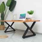 Pernas de Mesa de Café HEONITURE - 16" de Altura, Metal Preto (Conjunto com 2)