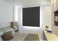 Persiana Cortina Blackout Romana 1,45L X1,60A Veda Luz 100%