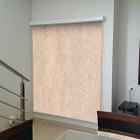 Persiana Cortina Rolo Tecido Translúcido cor Mescla Bandô 1,70m X 1,40m Altura - Sala Quarto Escritório - Fácil Instalação