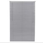 Persiana Horizontal Pvc 25Mm Block 120Larg X 160Alt Cinza
