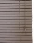 Persiana Horizontal Pvc 25Mm Block 120Larg X 220Alt Café - Top Flex Persianas