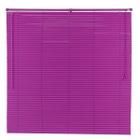 Persiana Horizontal Pvc 25Mm Color 120Larg X 140Alt Violeta - Top Flex Persianas