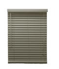Persiana Horizontal Pvc 50mm Natural Bege 60 (L) X 160 (A) C/ Bandô 0,60 x 1,60 Tipo Madeira - Luxo