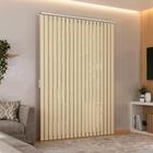 Persiana Vertical Em Pvc Crisdan Larg 2,00 X 2,30 Alt Bege