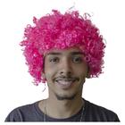 Peruca Black Power de Festa Pink Afro