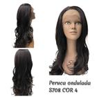 Peruca front lace s708 ondulada cor 4