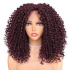 Peruca Lace Wig Afro Cacheada Organica Aspecto Cabelo Humano