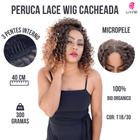 Peruca Lace Wig Americana - Acabamento das Gringas Em micropele - Sem Brilho Excessivo - Uso Diario