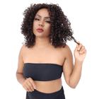 Peruca Lace Wig Cacheada Afro 100% Bio Organica - Cheia -Com Pentes e Reguladores - Sem Brilho