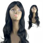 Peruca Lace Wig De Cabelo Orgânico Ondulada Repartição Fixa Uso Diário