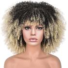 peruca organica premium cacheada wig aspecto de natural afro