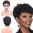 Peruca Wig Cacheada Afro Black Curta Orgânica Super Natural