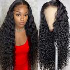 Perucas frontais de renda CHEETAHBEAUTY Deep Wave Brazilian Hair