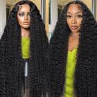 Perucas Fvocani 13x6 Deep Wave Lace Front Human Hair 30"