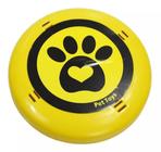 Pet Frisbee Amarelo Pets Resistente