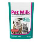 Pet Milk Suplemento alimentar de Cães e Gatos Filhotes Vetnil Sachê 300g