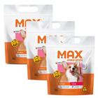 Petisco Bifinho Max para Cães Adultos Sabor Carne 500g 3UN