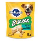 Petisco Biscrok Adulto Raças Pequenas - 1 Kg