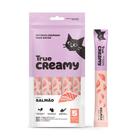 Petisco Cremoso True Creamy Sabor Salmão para Gatos - 5 Unidades