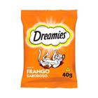 Petisco Dreamies Frango Para Gatos Adultos 40 g - 1 unidade