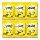 Petisco Dreamies Queijo Gatos Adultos 40g Kit Economico C/06