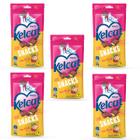 Petisco Gato Kelcat Snack Atum 40g 5 unid Snacks Crocantes Nuggets