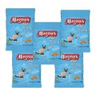 Petisco Magnus Cat Carne Frango ou Salmão 40g Gatos Adultos Pastelzinho tipo Nuggets