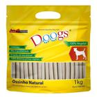 Petisco Para Cães Ossinho Palito Natural 8Mm 1Kg