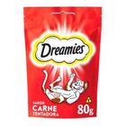 Petisco Para Gatos Dreamies Carne 80Gr