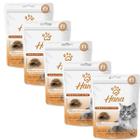 Petisco Snack Hana Gato Adulto Bola de Pelos 60g kit 5un