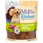 Petiscos para Cachorro Milo's Kitchen - Fatias de Salsicha de Carne (500ml/18oz)