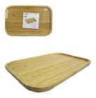 Petisqueira Bandeja De Bambu Retangular 30x20cm Fwb 96333 - OEM