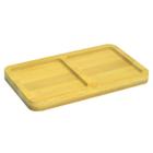 Petisqueira de Bambu Petisco Resistente Durável 17cm x 10cm - Livon