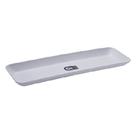 Petisqueira Plastico Essential Branco Coza 31,9x9,6x2,5cm