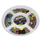 Petisqueira Redonda DC Comics Batgirl Melamine Marrom