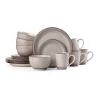 Pfaltzgraff Sadie 16-Piece Dinnerware Set, Creme