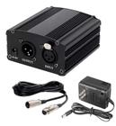 Phantom Power 110v Fonte 48v Cabo Xlr P/ Microfone Condensador