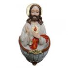 Pia de Água Benta Sagrado Coração de Jesus Modelo 2 - 15 cm