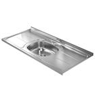 Pia de Cozinha A03 120cm com Cuba Inox - Amarena Móveis - Am Decor