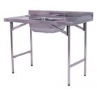 Pia Industrial Benfati Inox 430 150x60cm com 1 Cuba 502