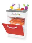 Pia Super Clean Vermelho