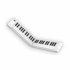 Piano Digital Dobrável de 49 Teclas Branco Carry On 49