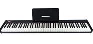 Piano Digital Eletrônico 88 Teclas Arranjador Konix PH88S MIDI com Bateria Recarregável
