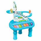 Piano Infantil - 2 em 1 - Pinguim Feliz - DM Toys