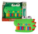 Piano Musical Infantil Dinossauro 8 Teclas - Braskit