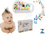 Piano Teclado Infantil Musical Bichos Fazendinha Rosa Art Brink – DreamToys