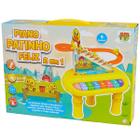 Piano Patinho Feliz 2 em 1 DM TOYS DMT6594