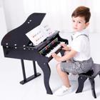 Piano Teclado Infantil Acústico calda madeira rosa c/ banco - Bell -  Instrumentos de Teclas - Magazine Luiza