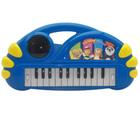 Piano Teclado Infantil Little Pianist Músicas Variadas Azul Escuro