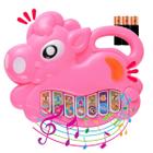 Pianinho infantil vaquinha educacional animais sons bebê música luz led  brinquedo teclas bicho - ATMAS - Sons e Fala - Magazine Luiza